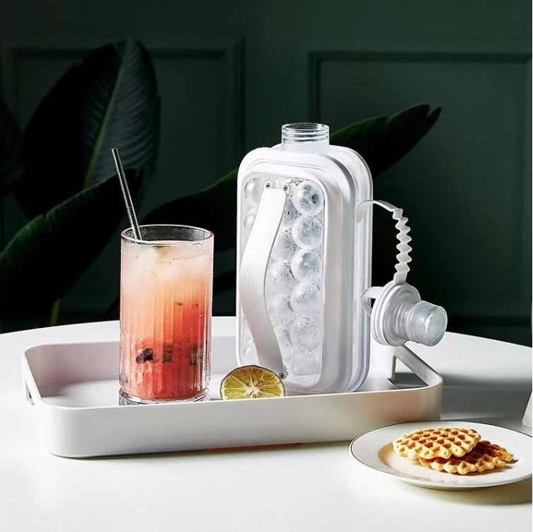 Botella Molde Para Hielo
