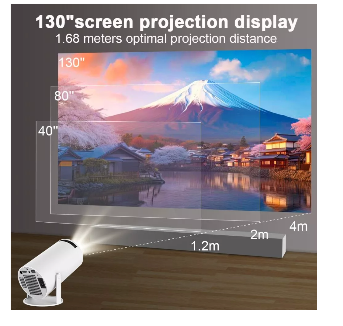 Mini Proyector 4K Android