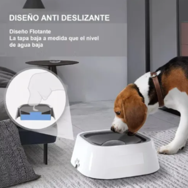 Bebedero Antiderrame para Mascotas